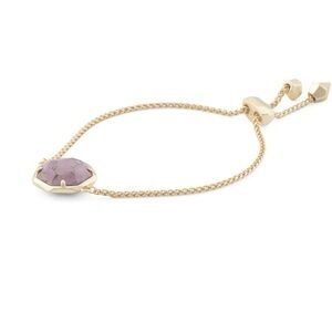 Kendra Scott Goldtone Lilac Magnesite Chain Bracelet